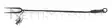Takorauta tikku 80 cm - Vanhanajan sepäntuotteet - 6430035701124 - 1