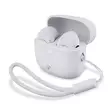 Täysin langaton Kuulokkeet | Bluetooth® | Akun 1 käyttöaika vakiokäyttö: 960 min | Kosteusohjaus | Latauskotelo | Langaton latausalusta | Sisäänrakennettu mikrofoni | Tuki ääniohjaukselle | Valkoinen - Nappikuulokkeet - 5412810451364 - 41