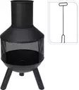Tulisija savupiipulla 76 cm BBQ - Pihagrillit ja tulisijat - 8720573470704 - 1