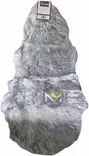 Turkistalja 180 x 65 harmaa-valkoinen - Lampaantaljat, lehmäntaljat, tekotaljat - 6438168096384 - 1