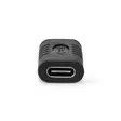 USB-C Sovitin | USB 3.2 Gen 2 | USB-C Naaras | USB-C Naaras | 4K@60Hz | 10 Gbps | Pyöreä | Niklattu | Musta | Kirjekuori - Tietokone ja verkko - 5412810336654 - 20