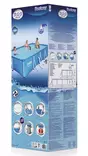 Uima-allas 400 x 211 cm Bestway Steel Pro - Uima-altaat ja tarvikkeet - 6942138949704 - 5