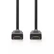 Ultra High Speed HDMI -kaapeli | HDMI liitin | HDMI liitin | 8K@60Hz | 48 Gbps | 1.00 m | Pyöreä | 6.0 mm | Musta | Laatikko - HDMI-kaapelit - 5412810304134 - 10