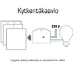 Langaton valaistuksenohjain rf - Pistorasiat ja kytkimet - 6438152070154 - 4