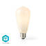 SmartLife LED Filamenttilamppu | E27 | 500 lm | 5 W | Lämmin Valkoinen | 2700 K | Lasi | Android / IOS | ST64 | 1 kpl - Valonlähteet - 5412810317714 - 7