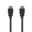 Ultra High Speed HDMI -kaapeli | HDMI liitin | HDMI liitin | 8K@60Hz | 48 Gbps | 1.00 m | Pyöreä | 6.0 mm | Musta | Laatikko - HDMI-kaapelit - 5412810304134 - 2