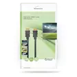 High Speed HDMI Kaapeli Ethernet | HDMI liitin | HDMI liitin | 4K@60Hz | ARC | 18 Gbps | 5.00 m | Pyöreä | PVC | Musta | Laatikko - HDMI-kaapelit - 5412810455034 - 66