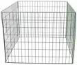 Lehtikompostori 90x90x70cm vihreä - Kompostorit ja tarvikkeet - 6416556105474 - 2