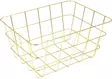 Metallikori kulta 24x18x12cm - Säilytyslaatikot ja korit - 8719202216394 - 1
