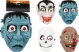 Halloween naamio 25x19,5cm – kevyt muovimaski kauhuteemalla, hauska ja näyttävä asuste juhliin - Puettavat juhlatarvikkeet - 8720573974394 - 1