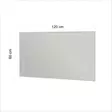 Argyle Peili 60x120 cm - Valkoinen MDF, Ekologinen Flotal-E, Seinään Kiinnitettävä, Tyylikäs ja Kestävä - Peilit - 8683743822744 - 6