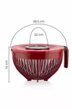 Blenderin Kansi - Punainen, 100% Muovia, 3L, BPA-vapaa, Ei Astianpesukone- tai Mikroaaltouuniturvallinen - Keittiötyövälineet - 8683342792264 - 3