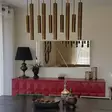Bronssipeili 130x62 cm - MDF, Säädettävä, Seinäkiinnitys, Assemoitu - Tyylikäs Sisustuselementti Kotiin ja Hotelliin - Peilit - 8681875708554 - 7