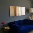 Bronssipeili 130x62 cm - MDF, Säädettävä, Seinäkiinnitys, Assemoitu - Tyylikäs Sisustuselementti Kotiin ja Hotelliin - Peilit - 8681875708554 - 4