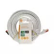 CAT6 Verkkokaapeli | RJ45 uros | RJ45 uros | S/FTP | 10.0 m | Pyöreä | LSZH | Valkoinen | Label - Tietokone ja verkko - 5412810423934 - 66