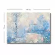Claude Monet - Sisustustaulu: Givernyn Sisäänkäynti Lumessa, 70x100 cm, Monivärinen, 100% Kangas, Mäntykehys - Taulut ja kehykset - 8683342782104 - 3