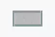 Ekologinen Flotal-E Peili, Fume Valkoinen, 100% MDF, 60x120x2,2 cm, Kiinnitettävä Seinäpeili, Tyylikäs Sisustuselementti - Peilit - 8684282667384 - 1