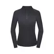 Fjord Nansen Vik 1/4 Zip pitkähihainen paita naisille M, tummanharmaa - Alusasut ja väliasut - 5908221355044 - 1
