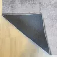 Harmaa Matto 80x150 cm - Konepestävä, Antibakteerinen, Liukumaton, 70% Puuvillaa, 30% Polyesteriä, 6 mm Paksuus - Pienet matot ja käytävämatot - 8683743507504 - 5