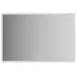 Innosanit 80x120 cm kylpyhuoneen LED-valopeili huurteenestolla - Kylpyhuonekalusteet - 6438014428024 - 1