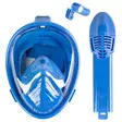ISport Full Face Kids lasten sininen sukellusmaski, XS - Uimalasit, snorkkelit, räpylät - 6438014397634 - 3