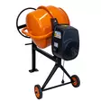 Jonköping Betonimylly 125L - Vahva 550W moottori & Valurautainen Hammaskehä - Sekoituskoneet - 6438168120904 - 10