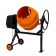 Jonköping Betonimylly 125L - Vahva 550W moottori & Valurautainen Hammaskehä - Sekoituskoneet - 6438168120904 - 1
