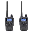 Kahden kannettavan radioaseman sarja PNI PMR R45 PRO 446MHz, 0,5W, 99CH ohjelmoitava, 16 PMR, VOX, TOT, BCL, Scan, Roger Beep - PNI tuotteet - 5949066542664 - 1
