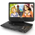 Kannettava 10" DVD-soitin USB:llä -kuulokkeet-ripustuskannatin Musta - Televisiot ja mediatoistimet - 8711902037934 - 11