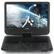 Kannettava 10" DVD-soitin USB:llä -kuulokkeet-ripustuskannatin Musta - Televisiot ja mediatoistimet - 8711902037934 - 10