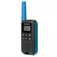 Kannettava radioasema PMR PNI Decross DC63 Blue, 446MHz, 0,5W, 16CH, 1000mAh NiMH, IPx4, 2 kpl sarja - PNI tuotteet - 4751042900044 - 2