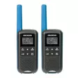 Kannettava radioasema PMR PNI Decross DC63 Blue, 446MHz, 0,5W, 16CH, 1000mAh NiMH, IPx4, 2 kpl sarja - PNI tuotteet - 4751042900044 - 1