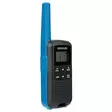 Kannettava radioasema PMR PNI Decross DC63 Blue, 446MHz, 0,5W, 16CH, 1000mAh NiMH, IPx4, 2 kpl sarja - PNI tuotteet - 4751042900044 - 10