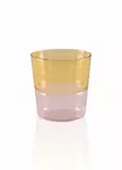 Keltainen Lasi Muki - 100% Lasi, 320 ml, Astianpesukoneen Kestävä, Ei Mikroaaltouuniin, 8x8x9 cm - Juomalasit - 8684283559084 - 1