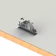 Kiinnikesarja - EASY RAIL huopa / profiilipelti - Paneelien telineet ja kiinnikkeet - 6438431046054 - 1