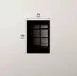 Koristeellinen Karkaistu Lasi Maalaus 70x100 cm - Monivärinen Seinäkoriste 100% Karkaistu Lasi 4 mm - Taulut ja kehykset - 8683743268634 - 6