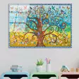Koristeellinen karkaistu lasimaalaus, monivärinen, 70 x 100 cm, kestävä, ikoninen - Taulut ja kehykset - 8683742114444 - 2