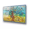 Koristeellinen karkaistu lasimaalaus, monivärinen, 70 x 100 cm, kestävä, ikoninen - Taulut ja kehykset - 8683742114444 - 1