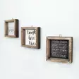 Koristeellinen kehystetty MDF-taulu (3 osaa), monivärinen, 15 x 15 cm (3 Pieces), kestävä, kevyt - Taulut ja kehykset - 8681875299854 - 2