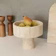 Kulho, beige, 20 cm, 17 cm, elegantti, kestävä, monipuolinen - Tarjoiluastiat - 8684283056224 - 2