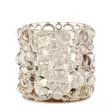 Kynttiläkuppi Pisara ruskea 8,5cm - Led-kynttilät ja lyhdyt - 6410416289694 - 2