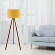 Lattiavalaisin, ruskea, 38 x 140 cm, tyylikäs, monipuolinen, kestävä - Lattia- ja pöytävalaisimet - 8681875156614 - 2