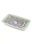 Lilac Keraaminen Tarjotin - 100% Keraaminen, Astianpesukoneen Kestävä, 34x25x2 cm - Tyylikäs ja Ajaton Muotoilu - Lautaset - 8684283617074 - 1
