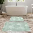 Luxus Kylpyhuonemattosetti (2 kpl), monivärinen, 50 x 60 cm, 60 x 100 cm, pehmeä, liukumaton, antibakteerinen - Kylpyhuonematot ja kosteantilan matot - 8683342420464 - 2