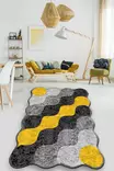 Matto (150 x 240), monivärinen, 150 x 240 cm, mukava, helppohoitoinen - Suuret ja keskikokoiset matot - 8682870876064 - 1