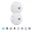 Mini-savunilmaisin 5 vuoden paristolla 2-pack Valkoinen - Palovaroittimet ja häkävaroittimet - 8711902089384 - 1