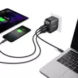 Minix NEO P1 -laturi, jossa 3 USB-porttia 2 x USB-C 3.0 (enintään 65 W) 1 x USB-A Quick Charge 3.0 (enintään 36 W) - PNI tuotteet - 4897016419904 - 6