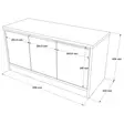 Moderni Valkoinen Kenkäkaappi - 100% Melamiinipinnoitettu Lastulevy, 18 mm, PU Nahkainen Yläosa, 89,6x45,8x35,5 cm - Kenkäkaapit - 8683342963114 - 8