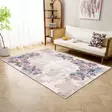 Monivärinen eteisen matto käytävämatto 100x200 cm - 100% Polyesteri, Antibakteerinen, Konepestävä, PVC Liukumaton Alusta - Suuret ja keskikokoiset matot - 8682870062504 - 3