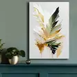 Monivärinen Koristeellinen Canvas-taulu 70x100 cm - 100% Canvas ja Mäntykehys - Tyylikäs Seinäsisustus - Taulut ja kehykset - 8684282626114 - 2